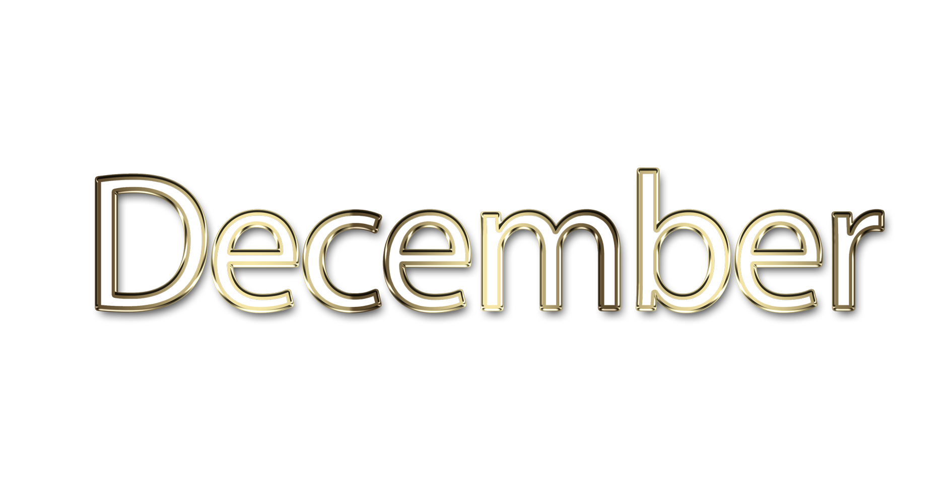 December png, word December png, December word png, December text png, December letters png, December word art typography PNG images, transparent png